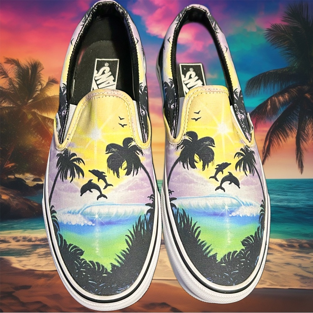 Limited Edition Dolphin Beach Vans from 2019
